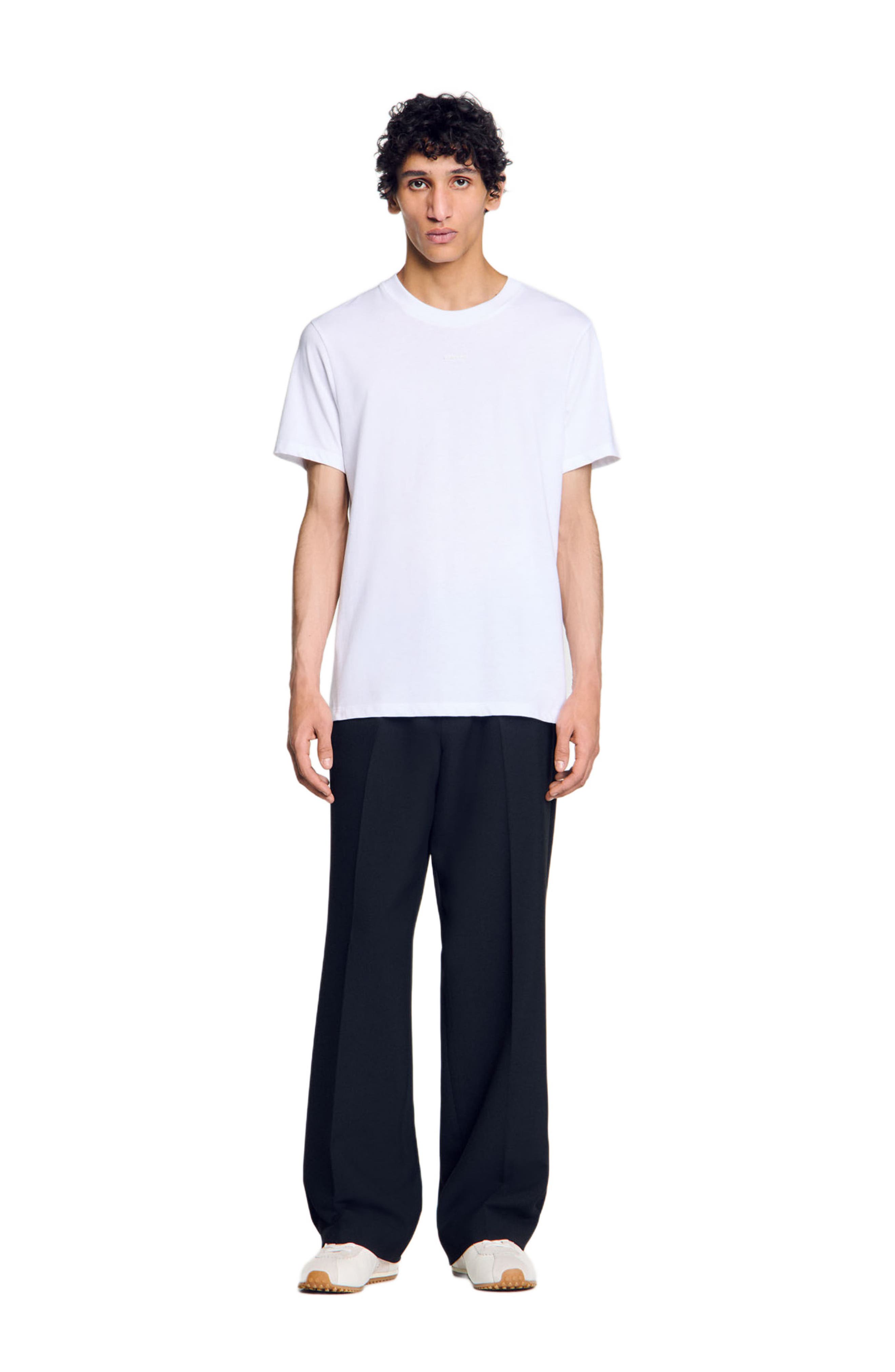 Cotton T-shirt with logo - image 3