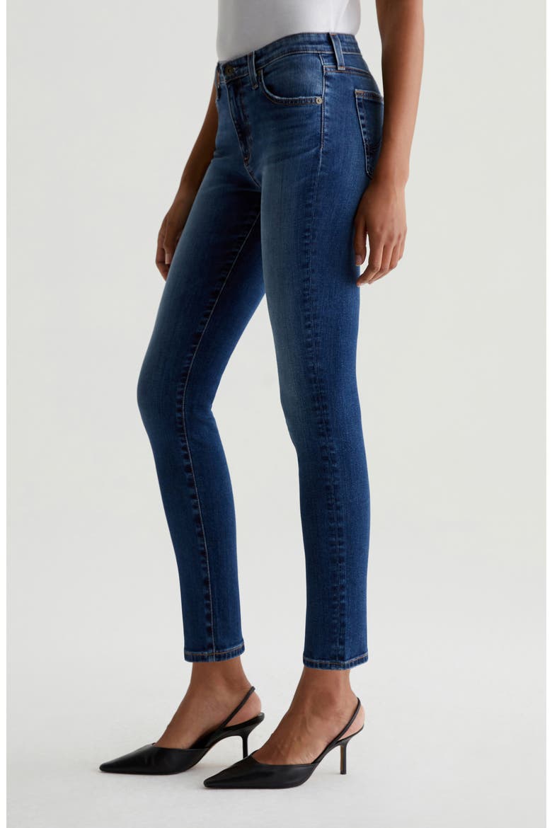Prima Low Rise Ankle Cigarette Jeans, Alternate, color, ABERDEEN