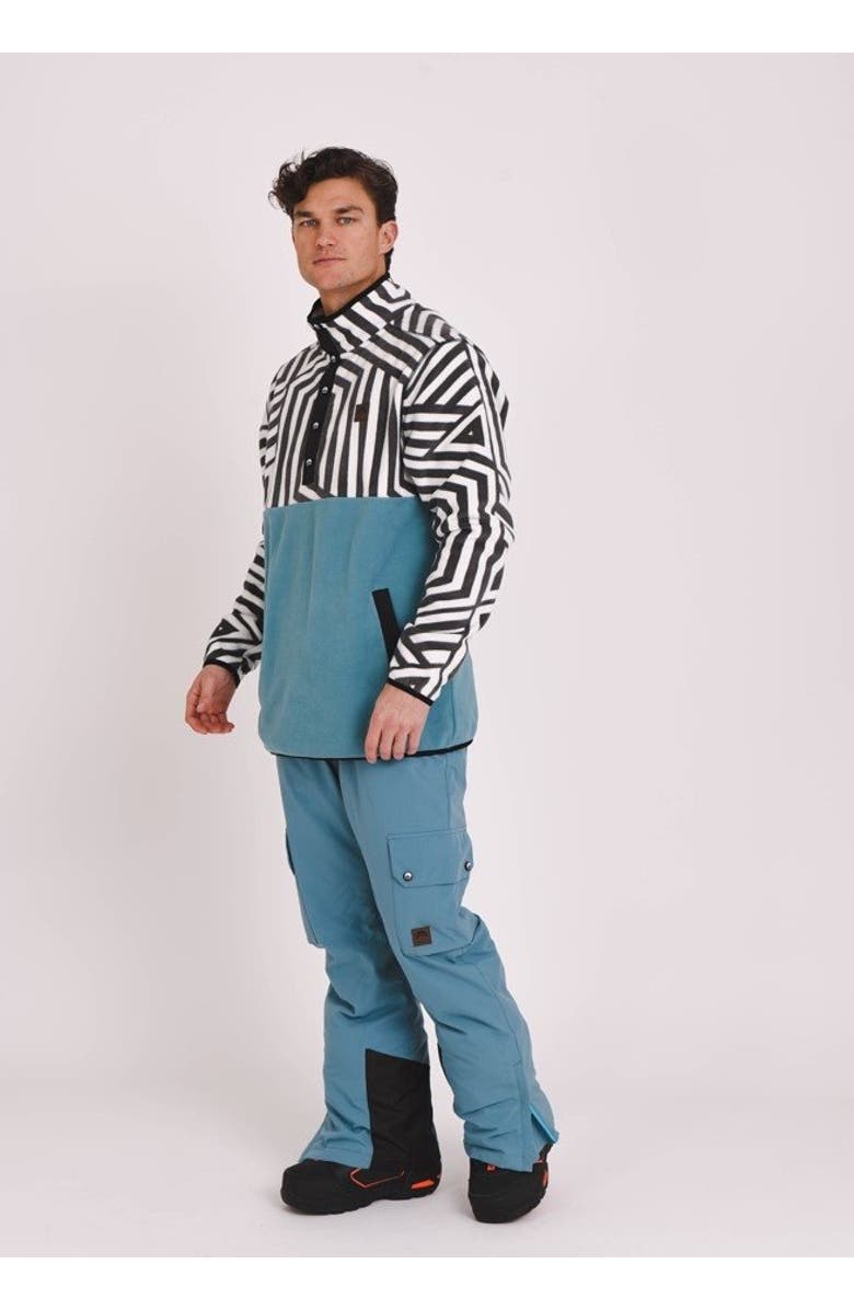 OOSC Fall Line Fleece Teal - Men's, Alternate, color, Teal