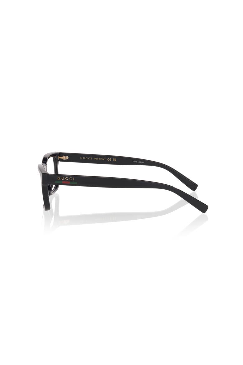 56mm Rectangle optical glasses, Alternate, color, Blue