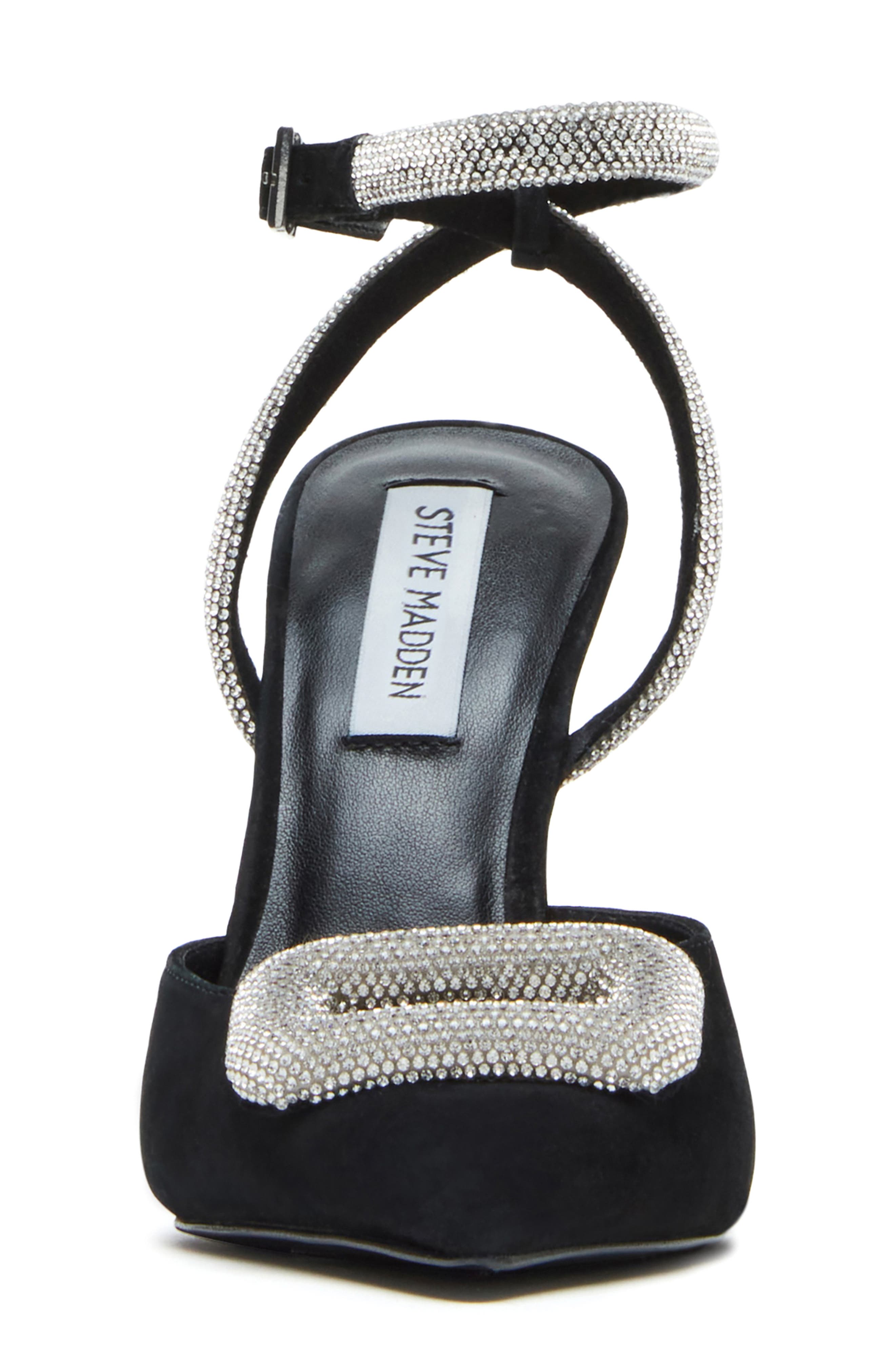 Steve Madden Vienna Pointed Toe Ankle Strap Pump, Alternate, color, 