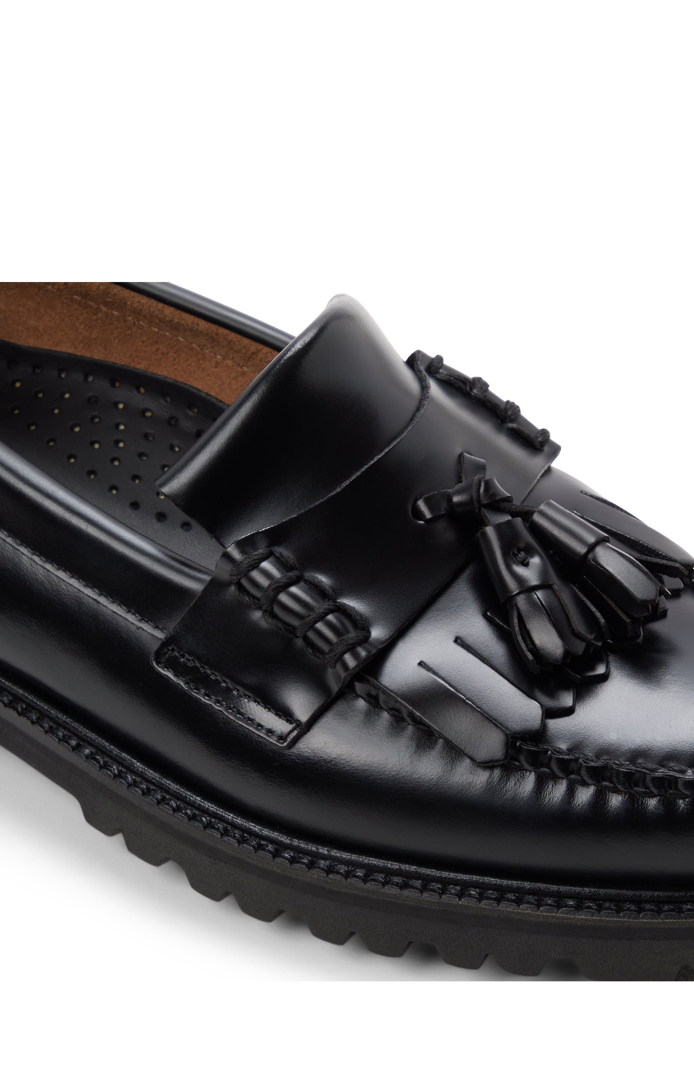 G.H.BASS Layton Leather Penny Loafer, Alternate, color, Black