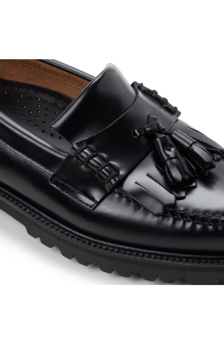 G.H.BASS Layton Leather Penny Loafer, Alternate, color, Black