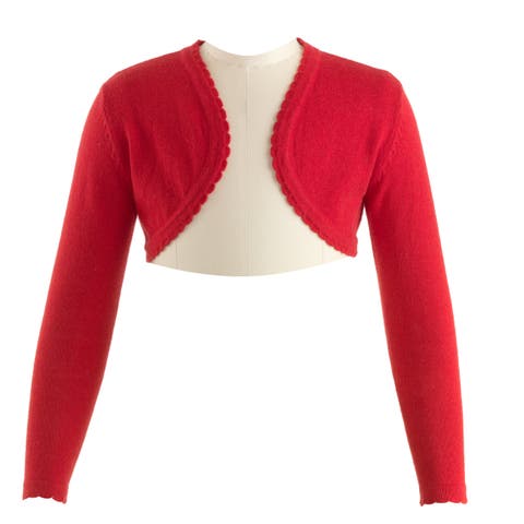 Scalloped Trim Bolero