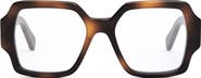 CELINE Triomphe 52mm Square Reading Glasses