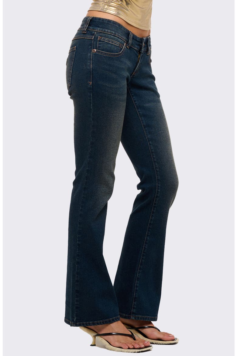 00 Kick Low Rise Flare Jeans, Alternate, color, IRIS
