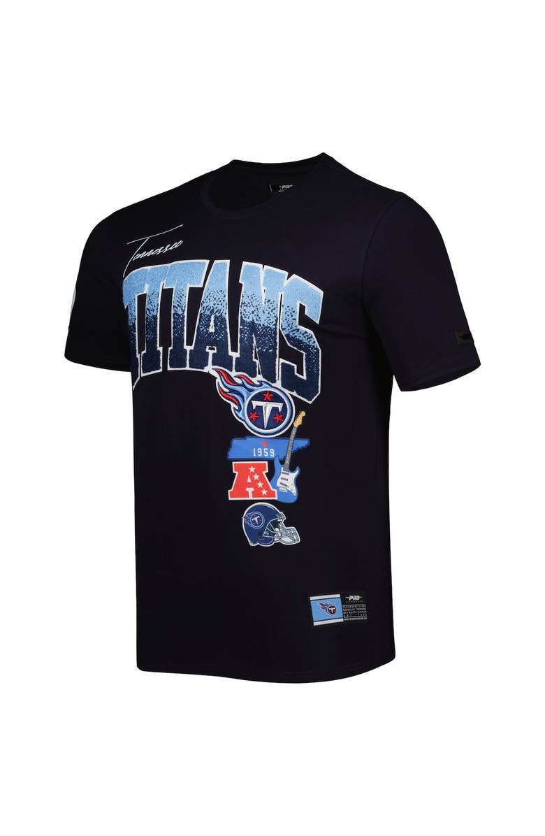 PRO STANDARD Men's Pro Standard Navy Tennessee Titans Hometown Collection T-Shirt, Alternate, color, Navy