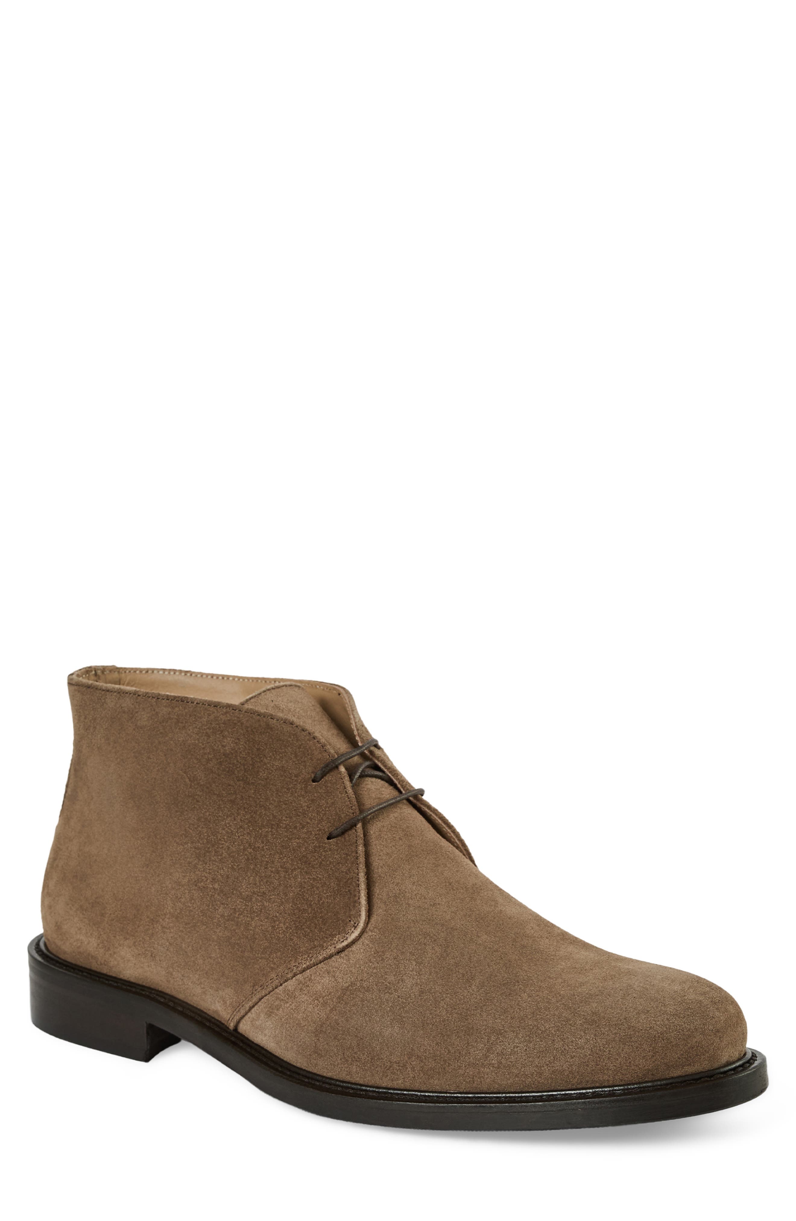 Desmo Leather Chukka Boot, Main, color, TAUPE