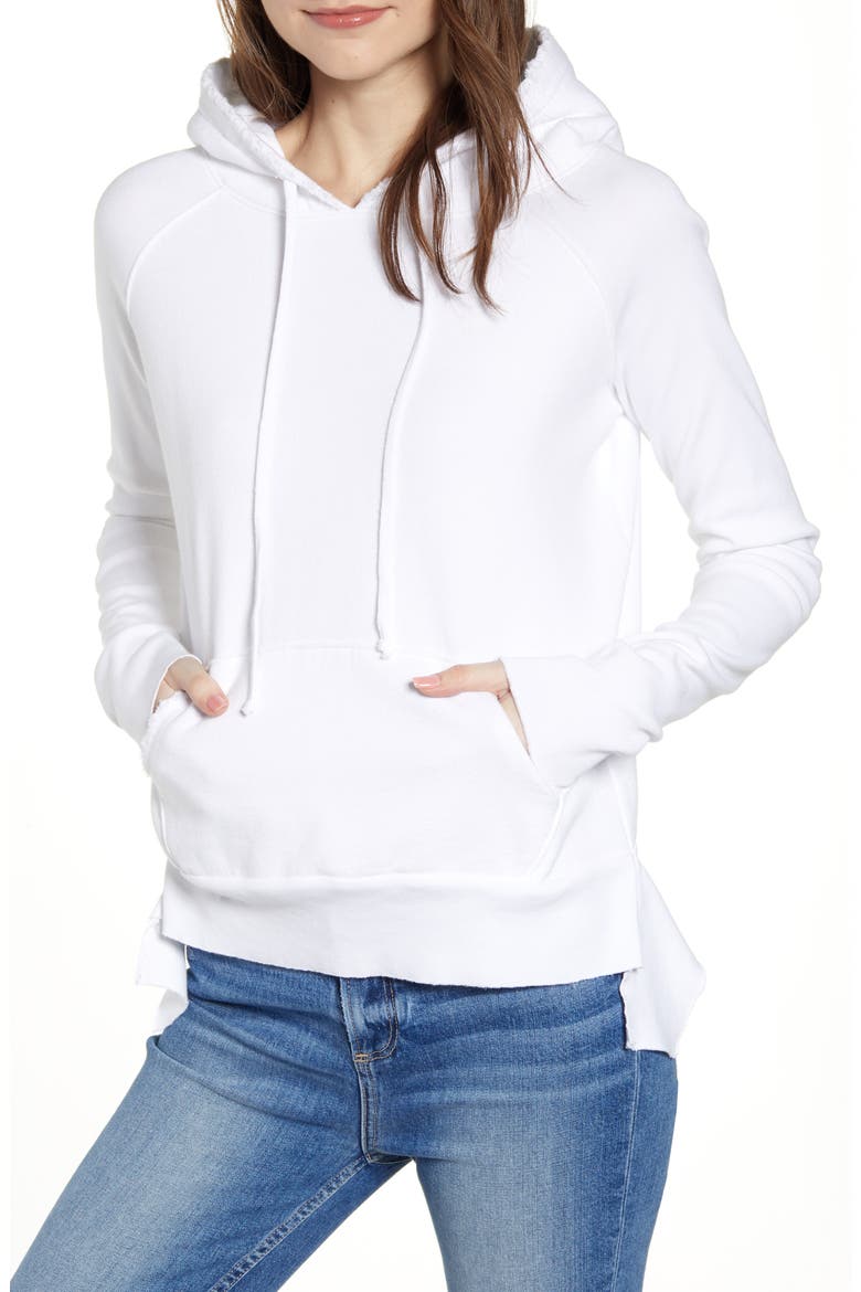 Tee Lab Hoodie, Main, color, WHITE