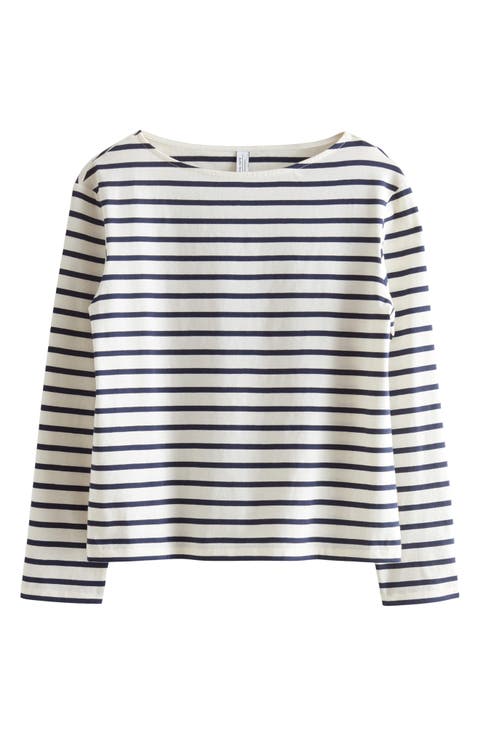 Breton Stripe Cotton Top