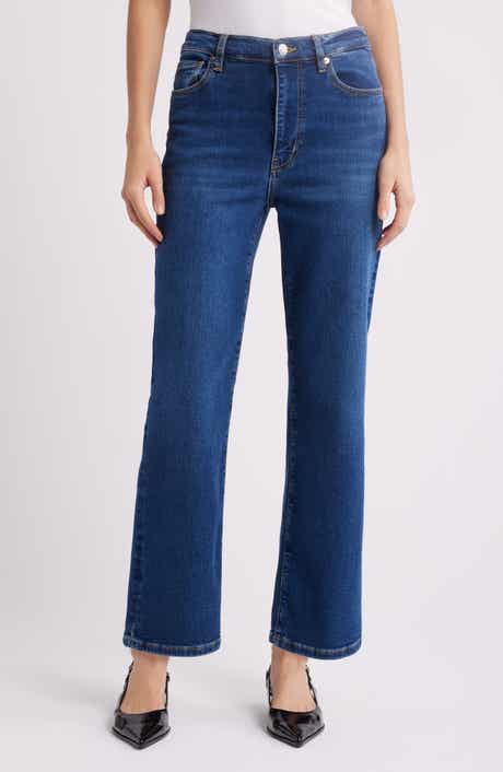 FRAME Le Sleek High Waist Ankle Straight Leg Jeans