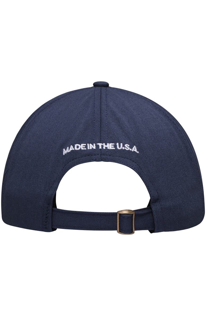 Outerstuff Men's Navy Team USA Primary Slouch Adjustable Hat, Alternate, color,