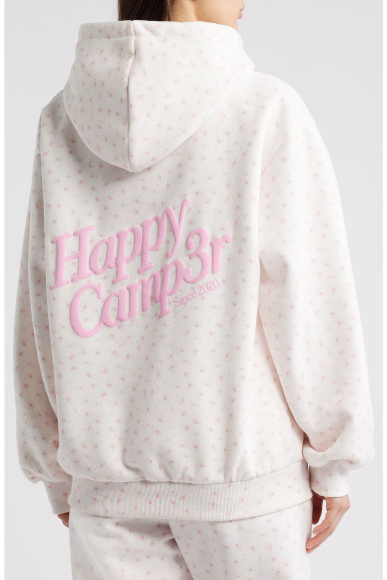 Flower Hoodie, Alternate, color, CREAM