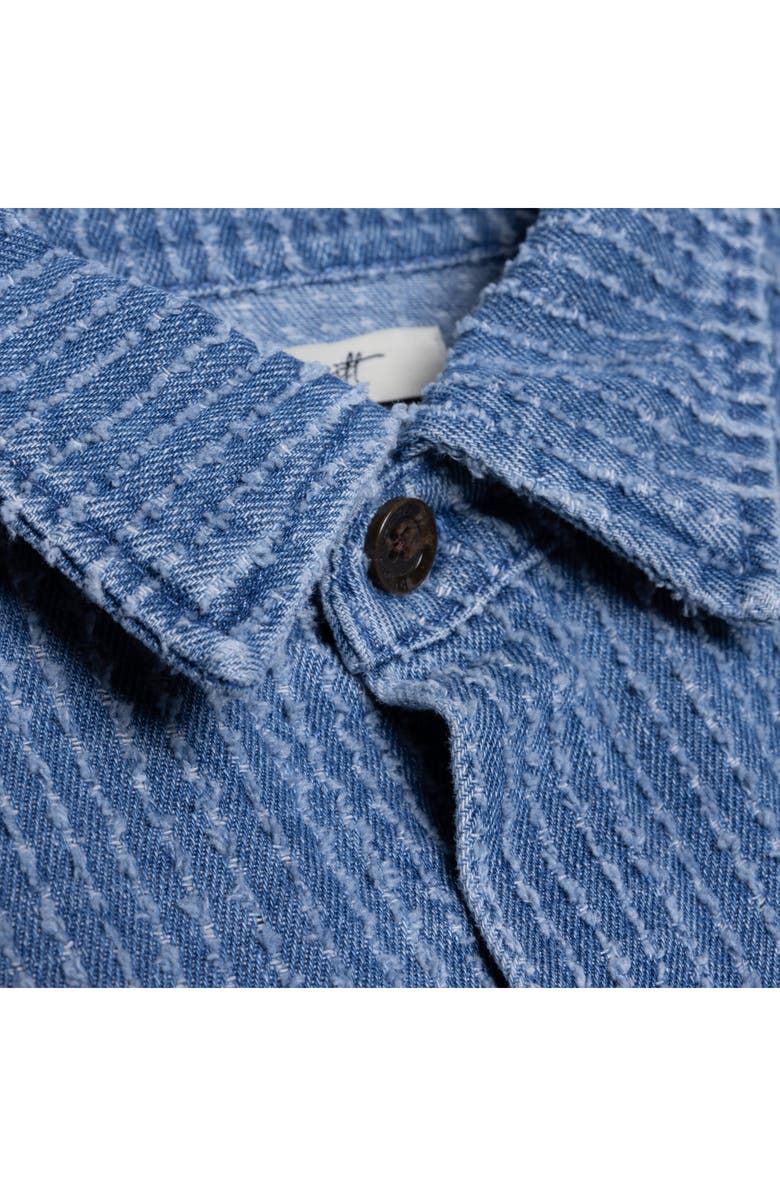 HONOR THE GIFT Crop Shop Jacket, Alternate, color, Blue