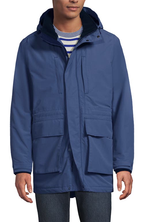Lands' End Waterproof Squall Parka In Blue