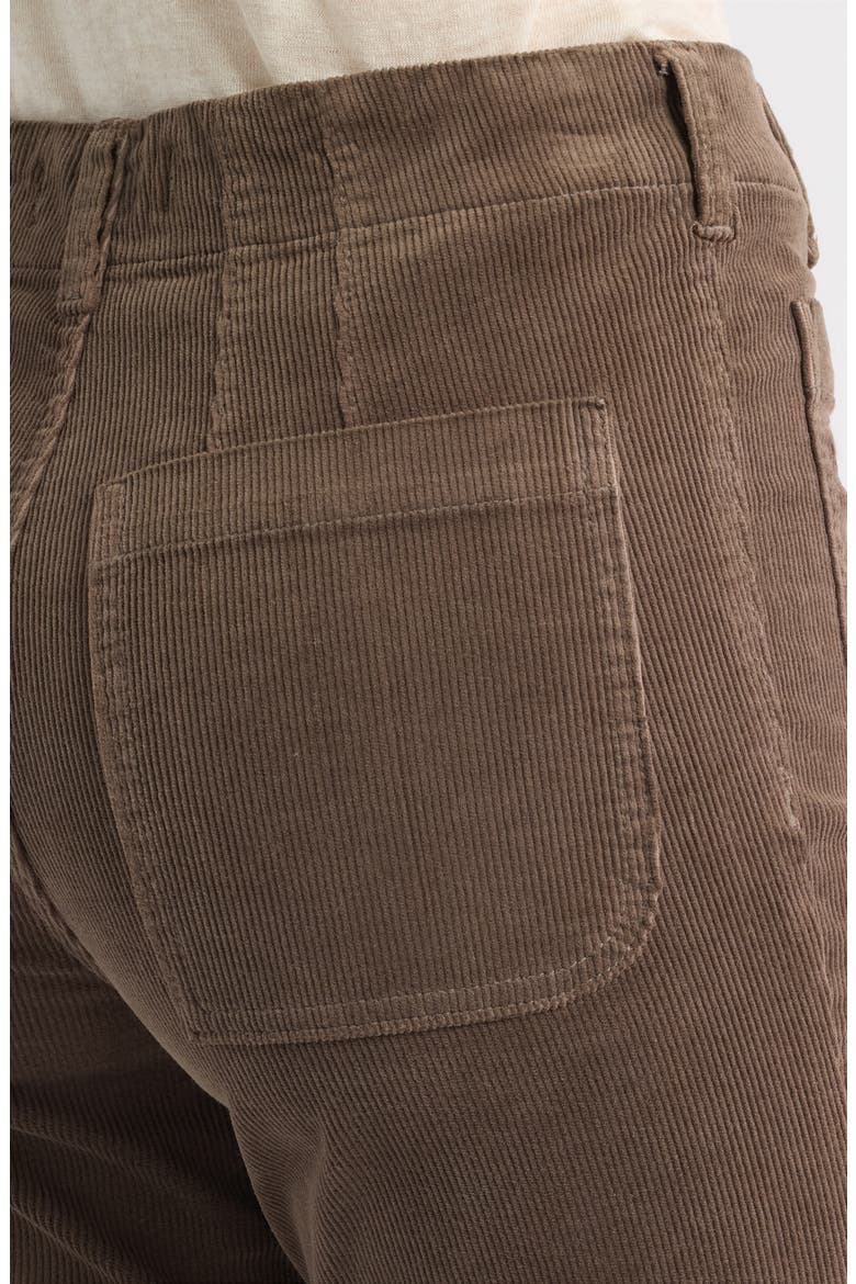 Soho Patch Pocket Straight Leg Corduroy Pants, Alternate, color, MUSHROOM
