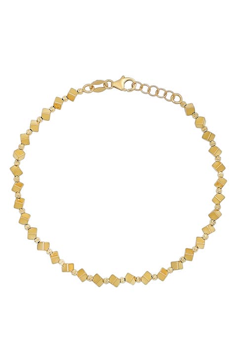 14K Gold Mykonos Beaded Bracelet (Nordstrom Exclusive)