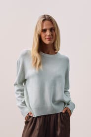 NAKED CASHMERE KAIA CREWNECK CASHMERE SWEATER