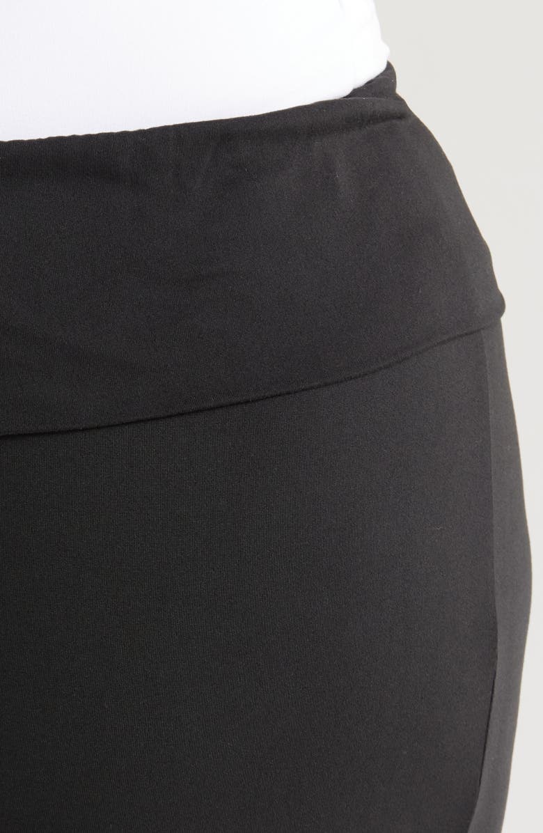 24seven Comfort Apparel Bootcut Pants, Alternate, color, Black