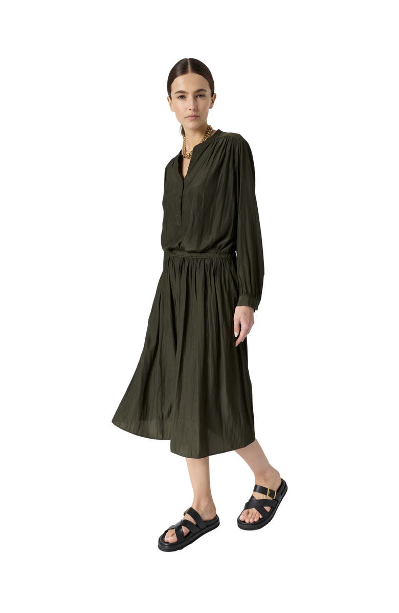 GERARD DAREL Juliah Midi Skirt, Alternate, color, Bronze