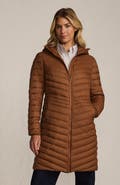 Lands' End Ultralight Packable Long Down Coat