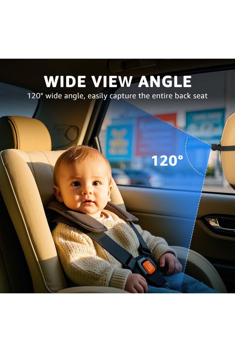 Baby Car Camera, Alternate, color, Black