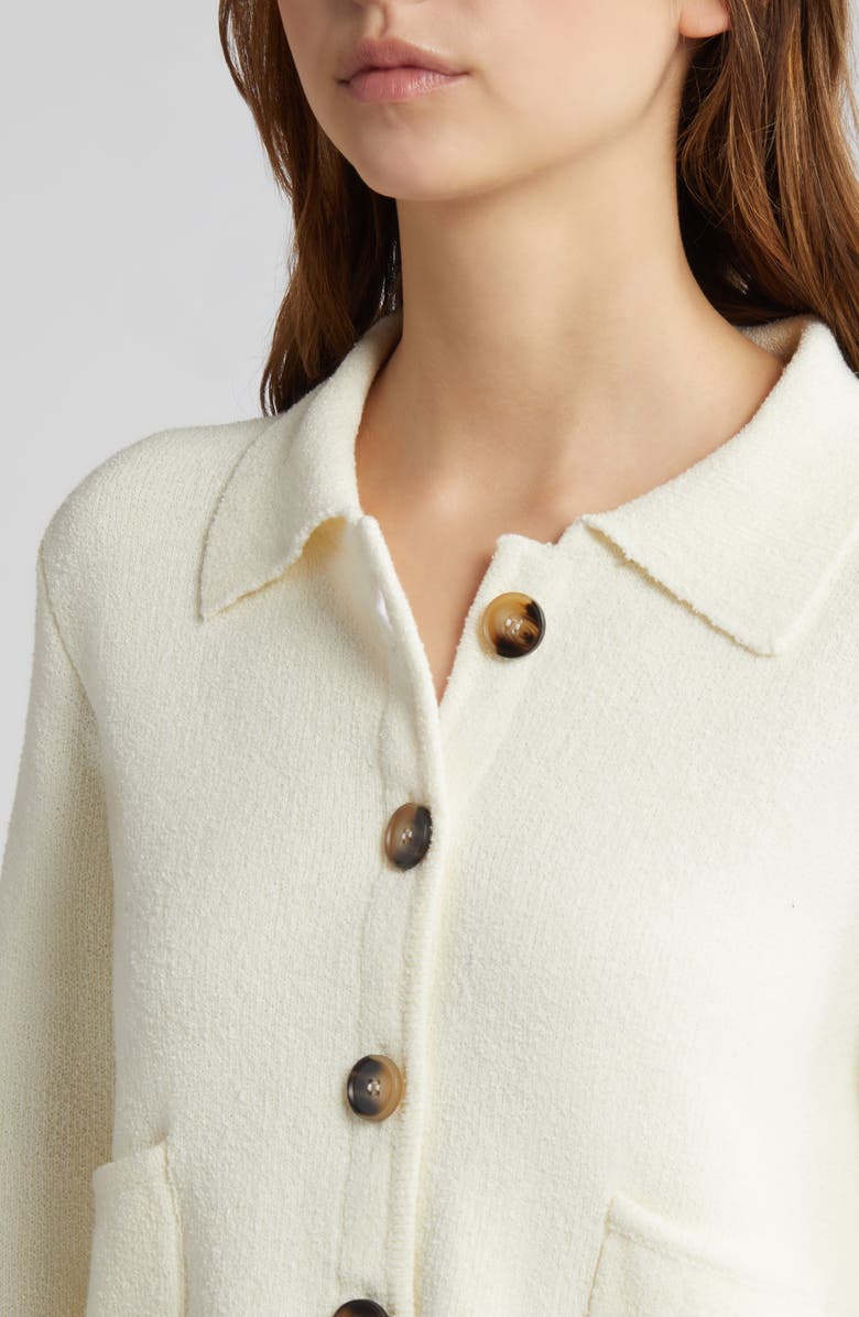 Favorite Daughter The Annabel Knit Jacket, Alternate, color, Ivory