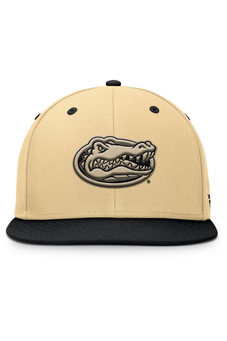Men's Fanatics Gold/Black Florida Gators Balance Fitted Hat, Alternate, color, Khaki