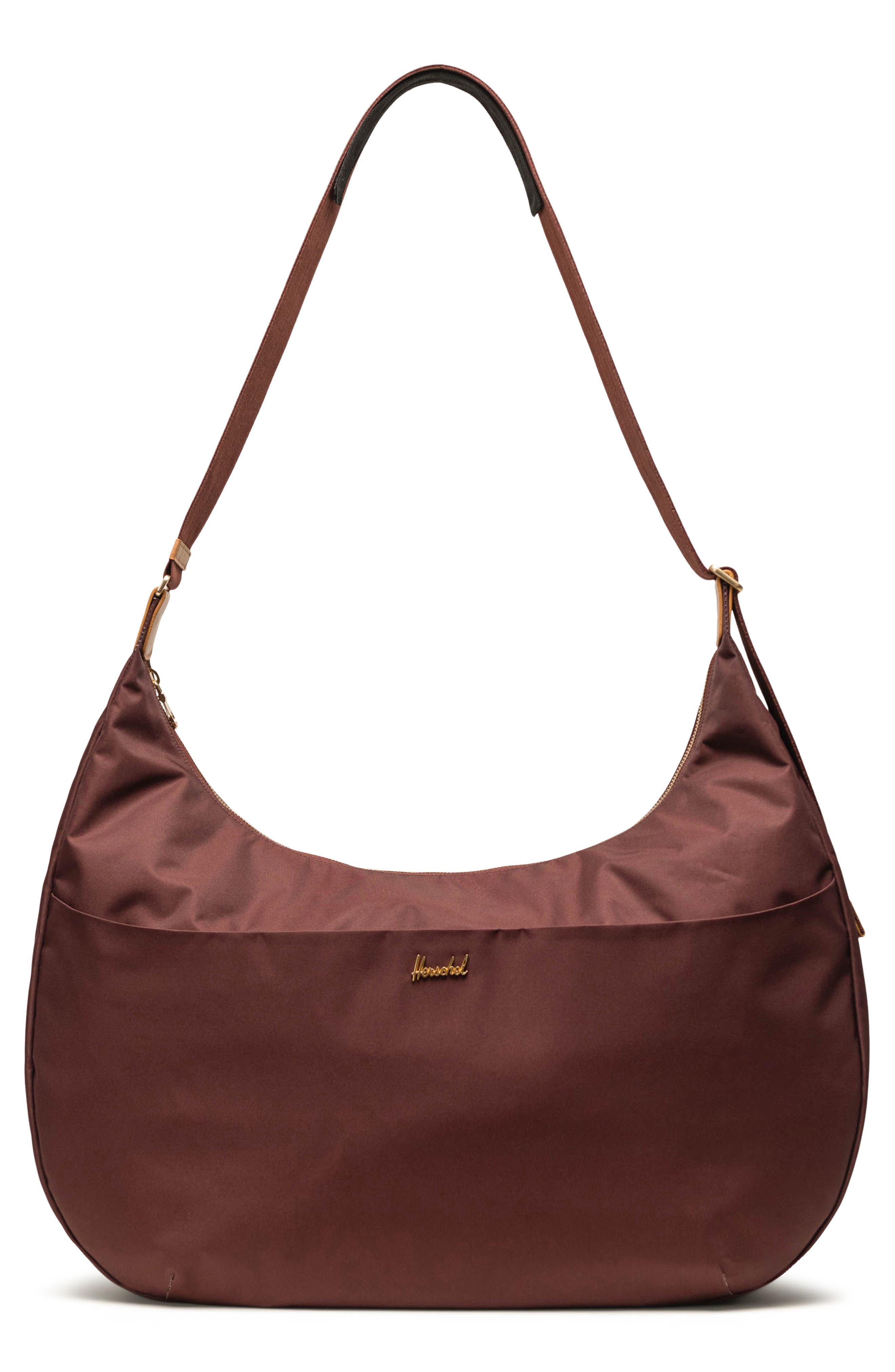 Herschel Supply Co. Large Yara Shoulder Bag in Rum Raisin 