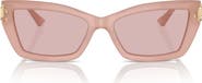 Jimmy Choo 55mm Cat Eye Sunglasses