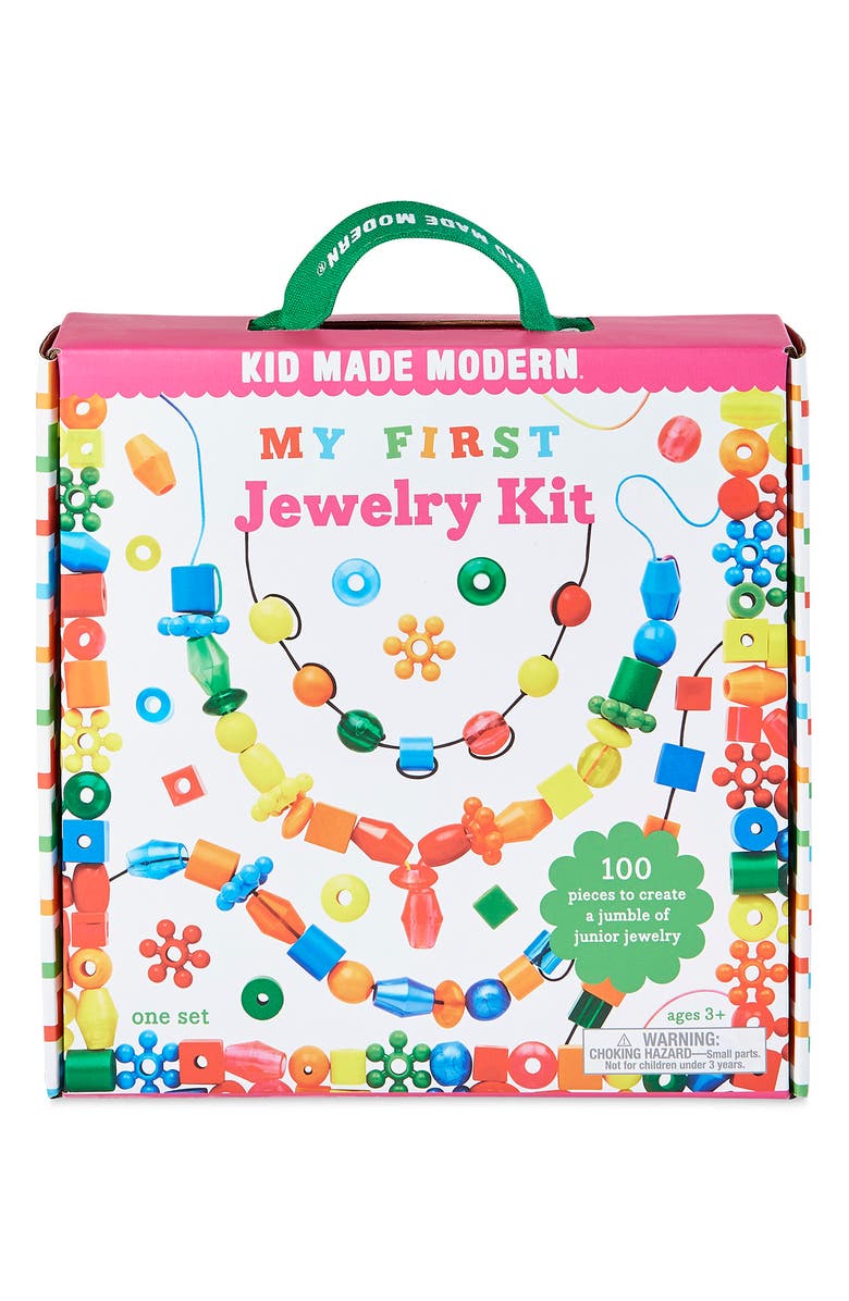 Kid Made Modern My First Jewelry Kit, Main, color, 