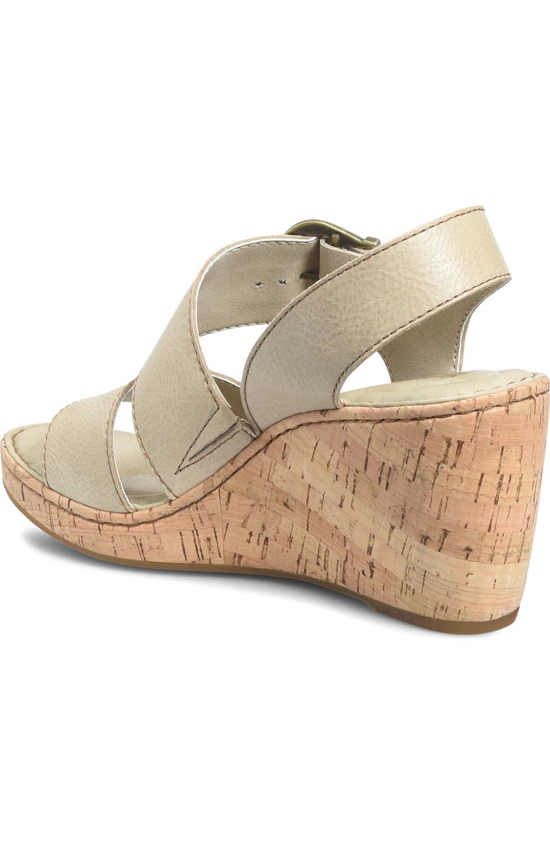 Børn Sapphire Platform Slingback Sandal, Alternate, color, Grey Leather