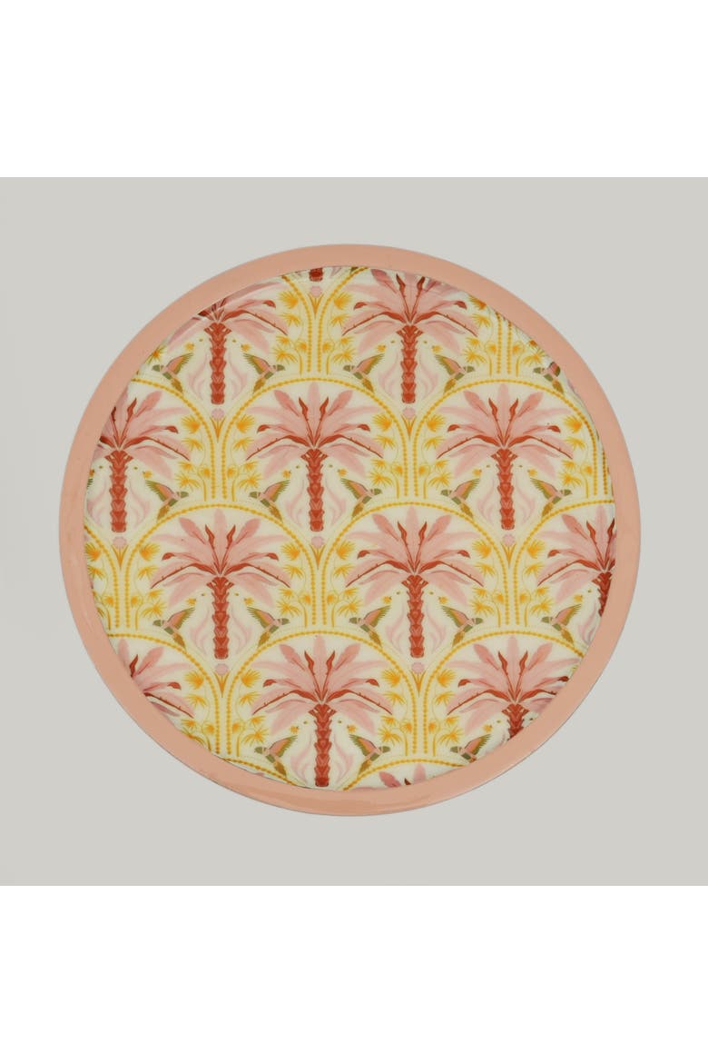 Pink Summer Cakestand, Alternate, color, Pink
