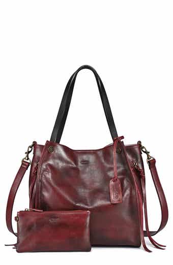 Daisy Leather Tote Bag