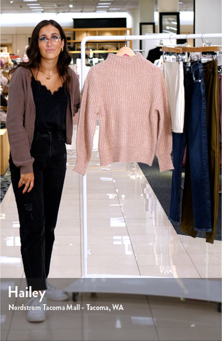 Loretto Funnel Neck Sweater, sales video thumbnail