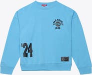Mitchell & Ness Women's Mitchell & Ness  Blue Utah Mammoth Crewneck Sweatshirt