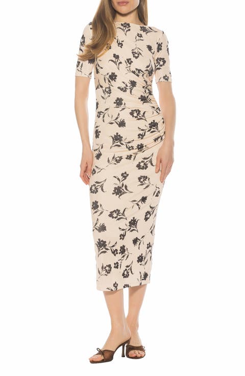 Thoren Drapped Dress