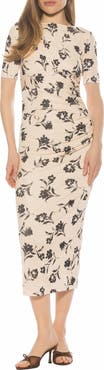 Alexia Admor Thoren Drapped Dress