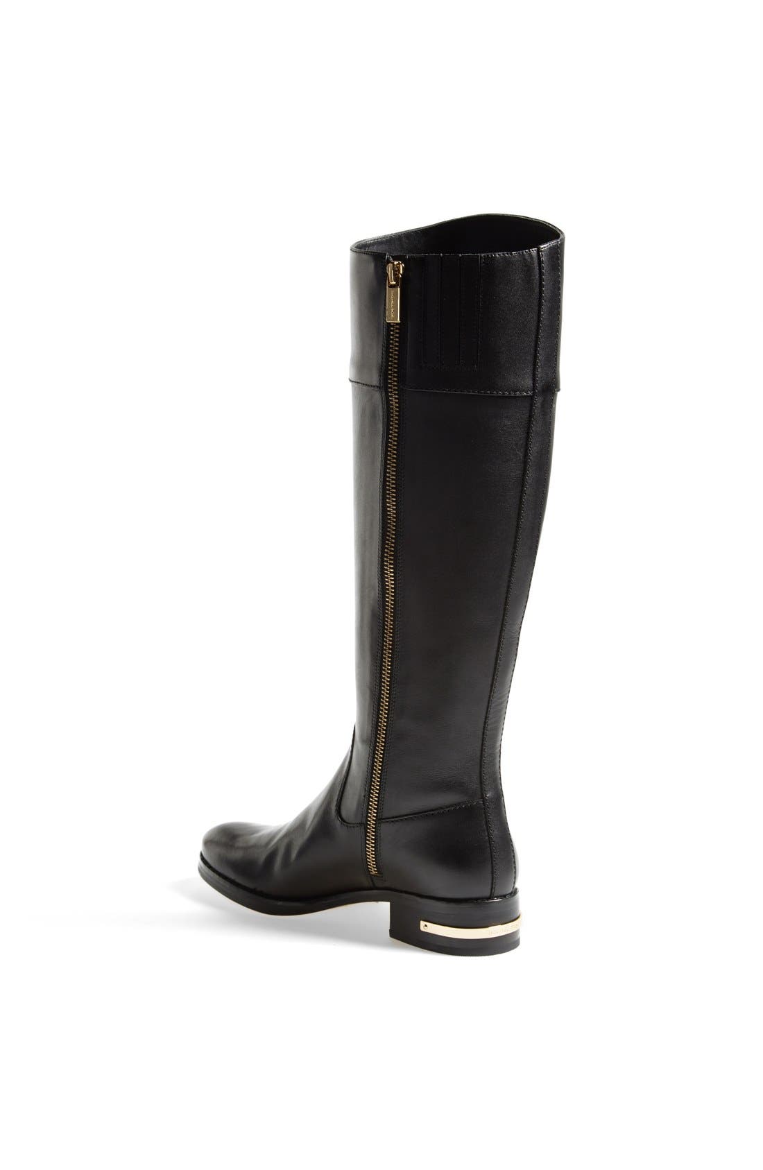 MICHAEL Michael Kors 'Hayley' Leather Boot, Alternate, color, 