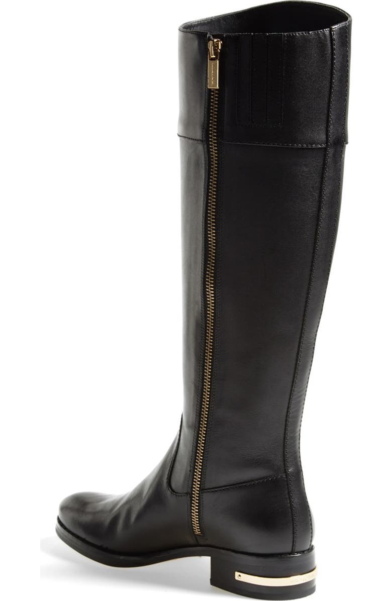 MICHAEL Michael Kors 'Hayley' Leather Boot, Alternate, color,