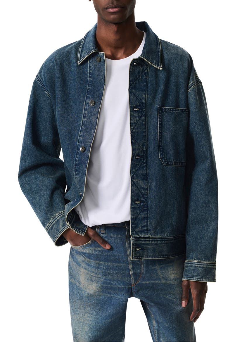 Cadence Denim Jacket, Main, color, CONNELL