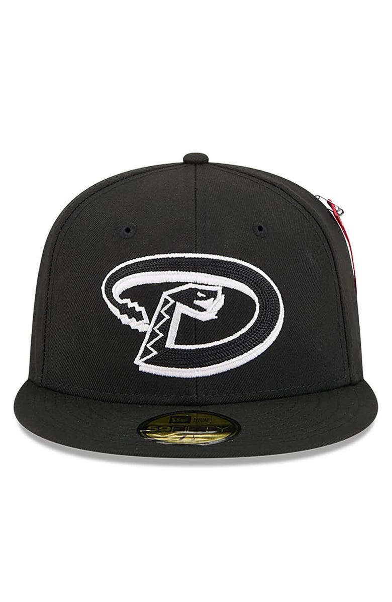 New Era x Alpha Industries Men's New Era x Alpha Industries  Black Arizona Diamondbacks 59FIFTY Fitted Hat, Alternate, color, Black
