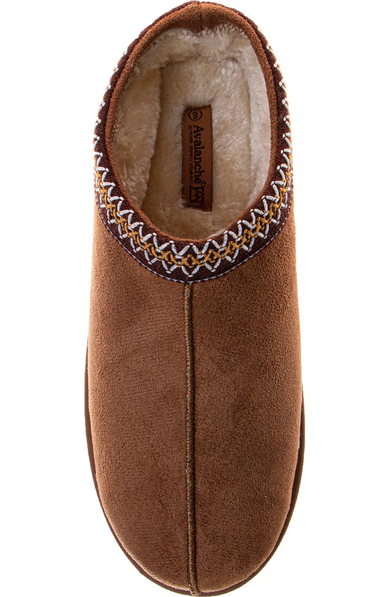 AVALANCHE <p>Cozy Winter Slipper (Men) </p>, Alternate, color, Chestnut
