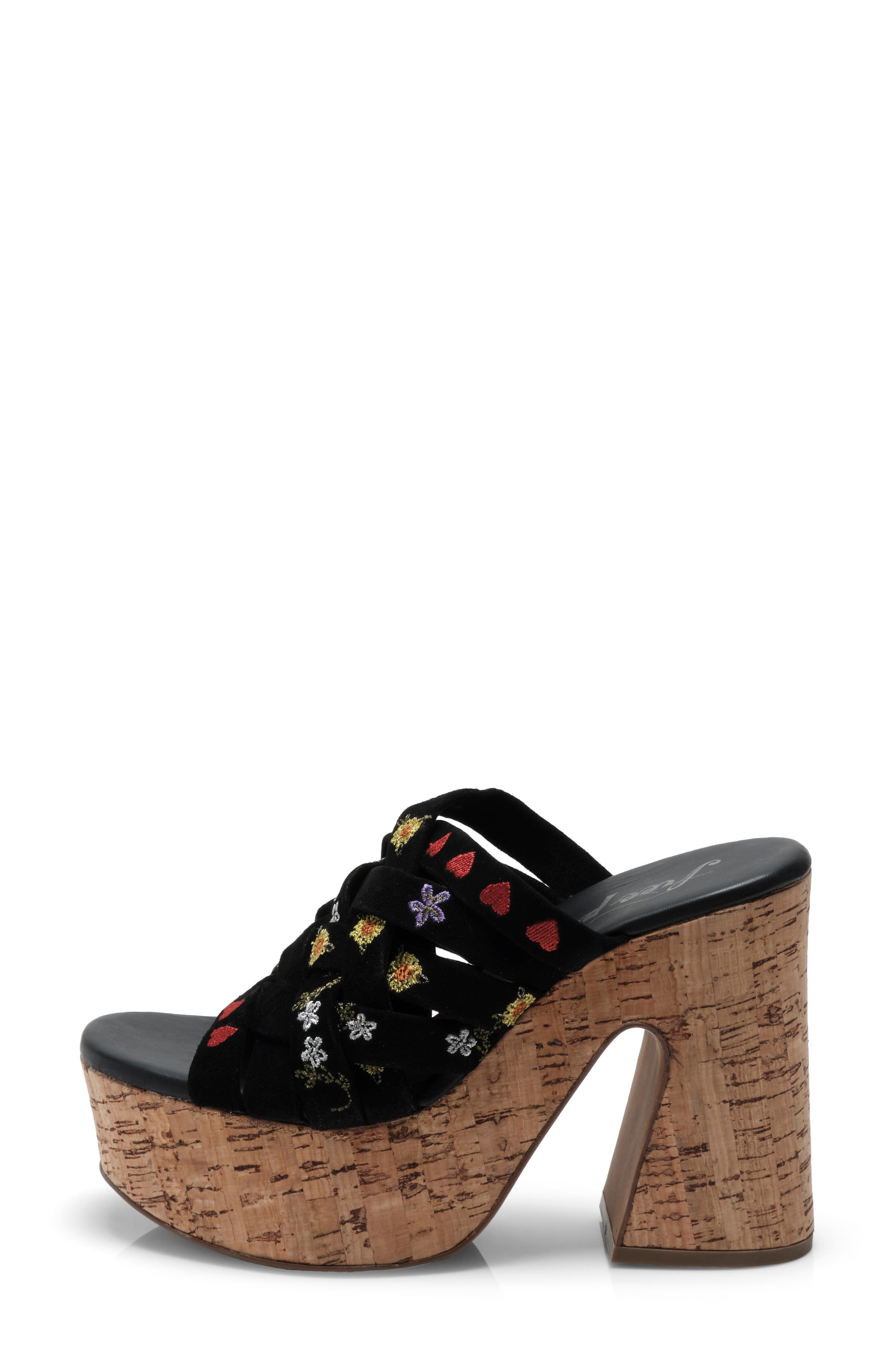 Free People Lisbon Platform Sandal, Alternate, color, 