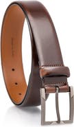 MADE IN ITALY Solid Leather Belt