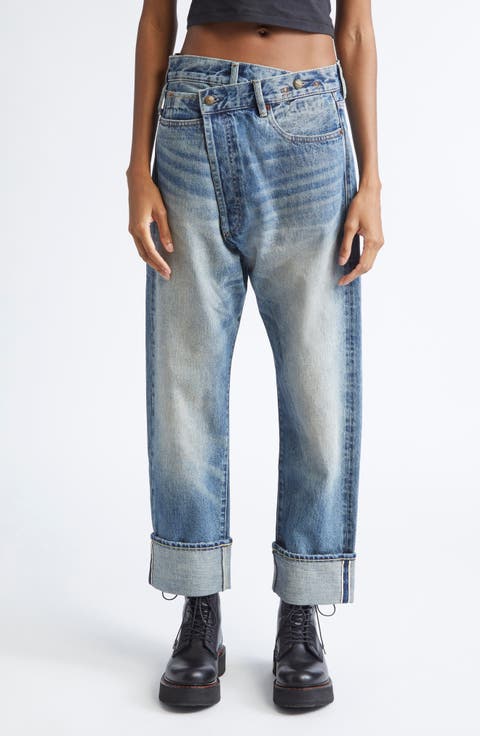 デニム・ジーパン R13 Woman Jeans Grey R13W2048 D268A Women's Denim | Premium Japanese & Italian Denim - R13