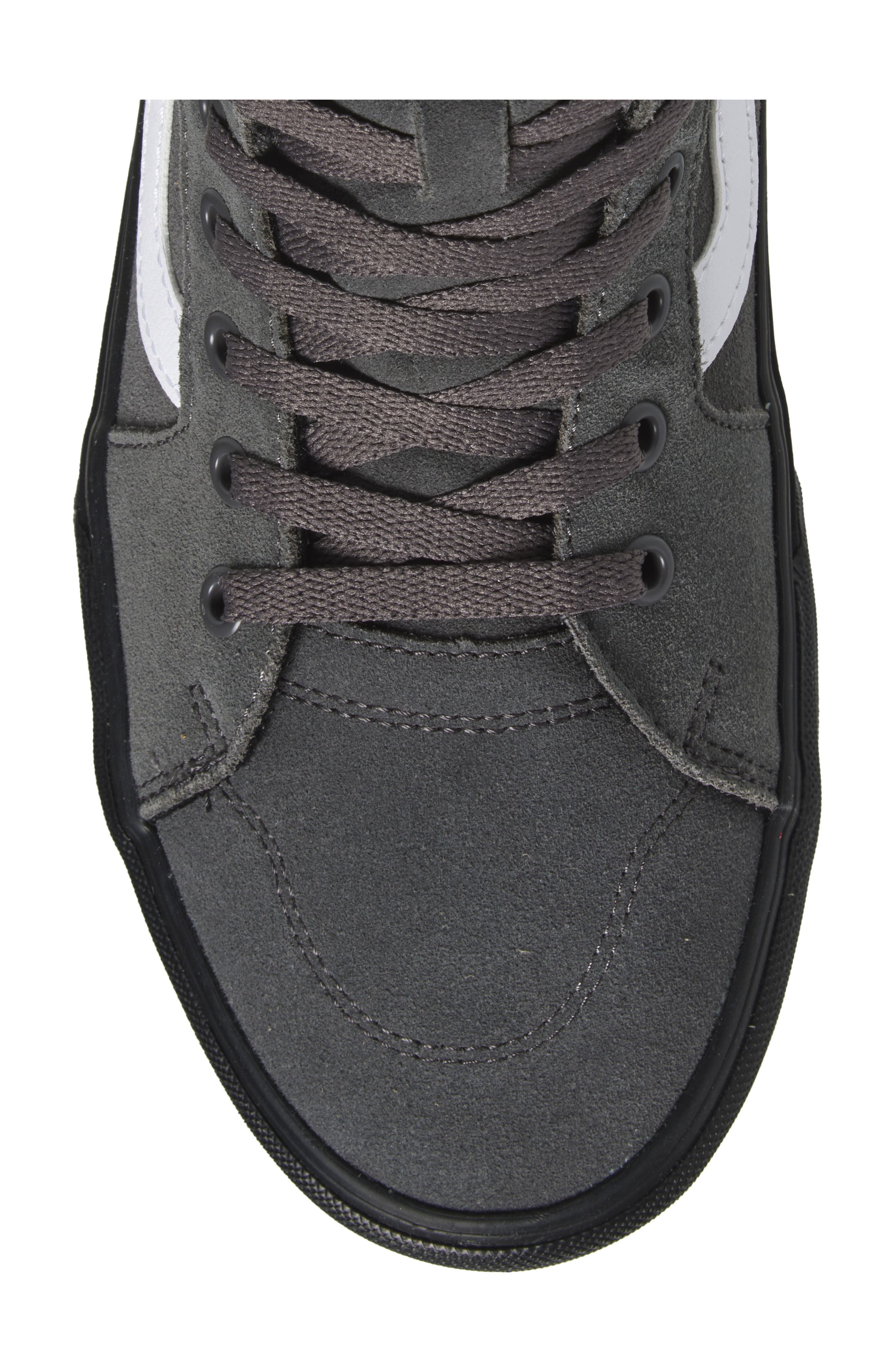 Vans Filmore Vansguard High Top Sneaker, Alternate, color, Sherpa Suede Pewter/ Blk