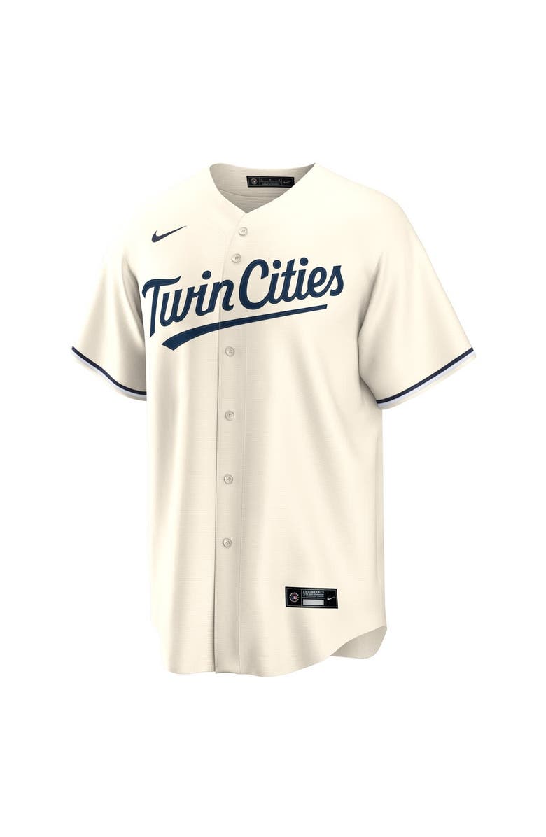 Nike Men's Nike Cream Minnesota Twins Alternate Replica Team Jersey, Alternate, color, 