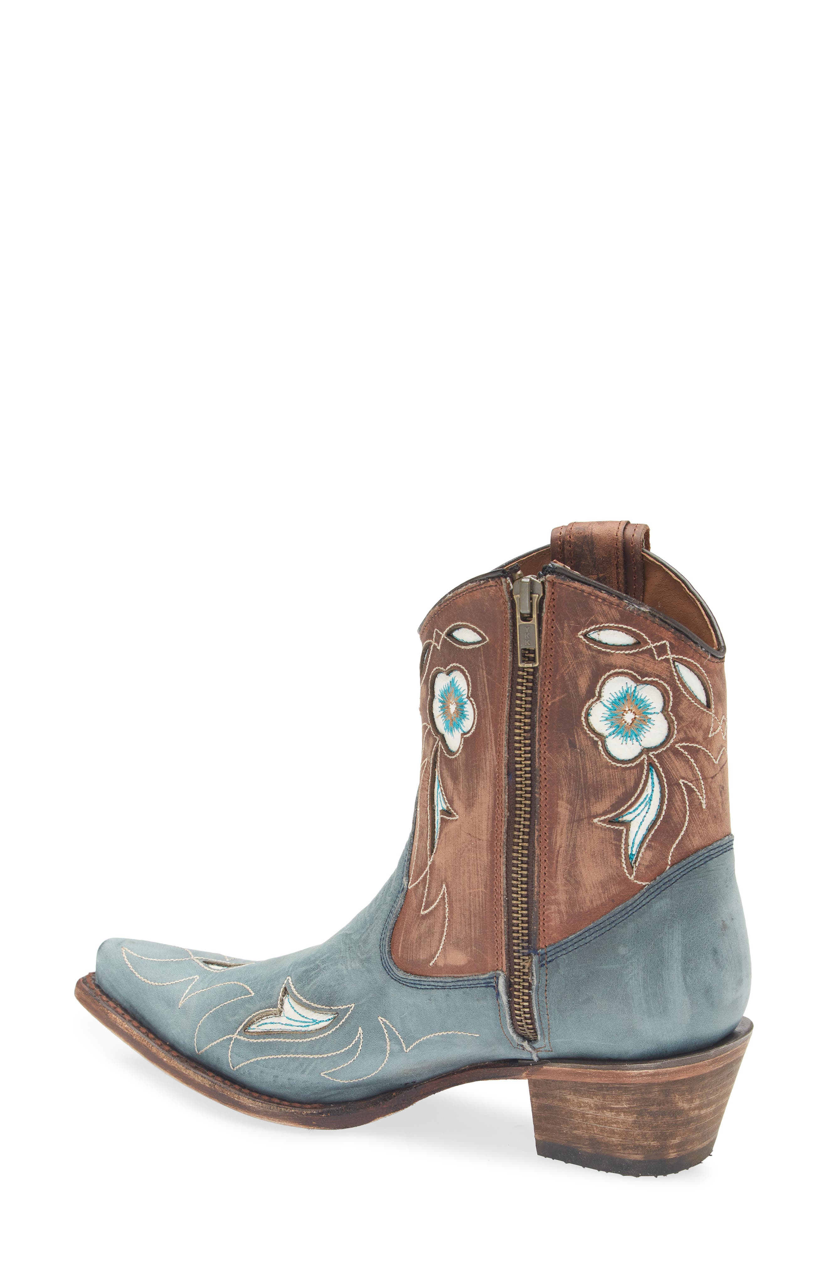 Floral Embroidery Western Boot - image 4