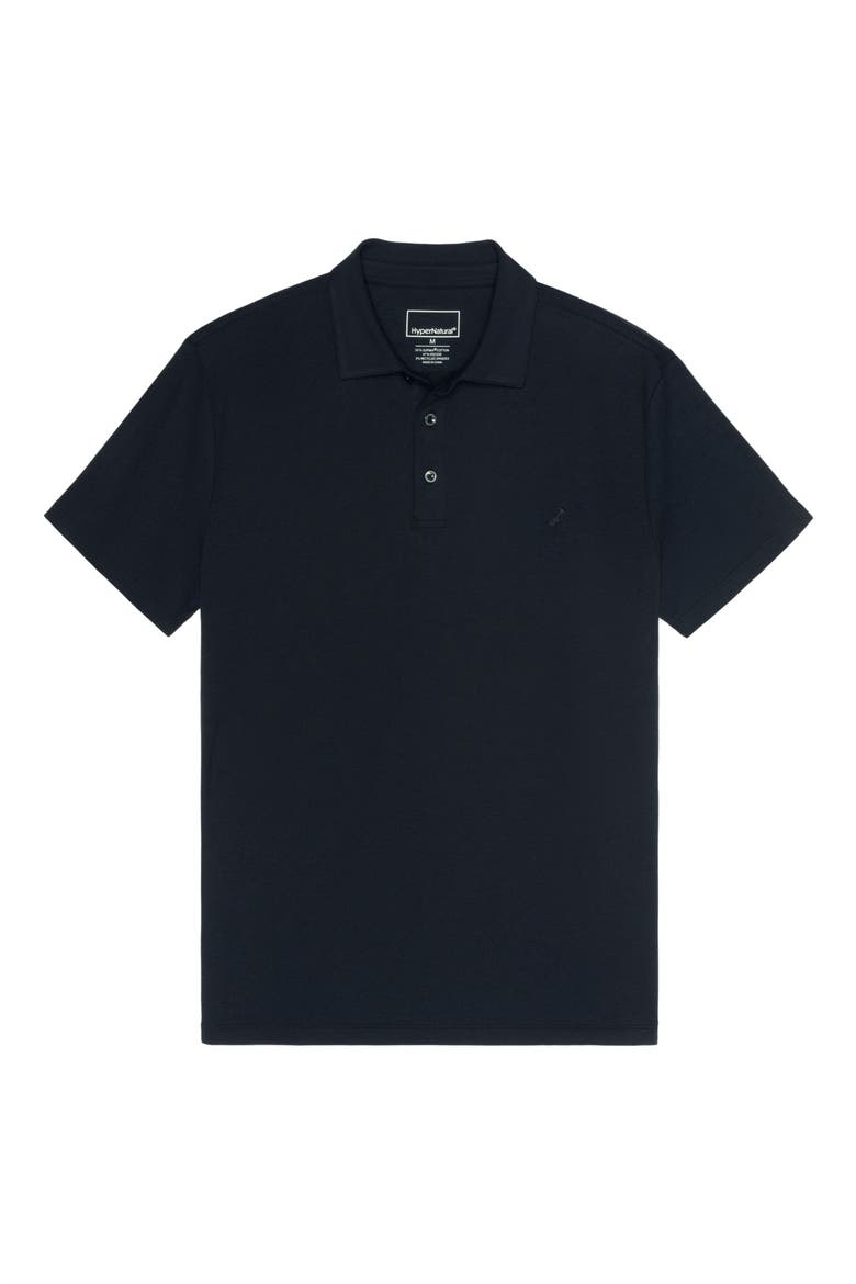 El Capitán Classic Fit Supima® Cotton Blend Piqué Golf Polo, Alternate, color, MAGPIE BLACK
